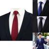 Men Stripes Pattern Tie With Polyester Fabric And Star Pattern For Formal Events