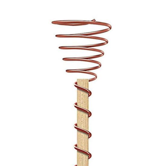 Electroculture Plant Stakes Copper Coil Antennas Reusable Plant Antennas for Growing Garden Eco-Friendly High-Yield