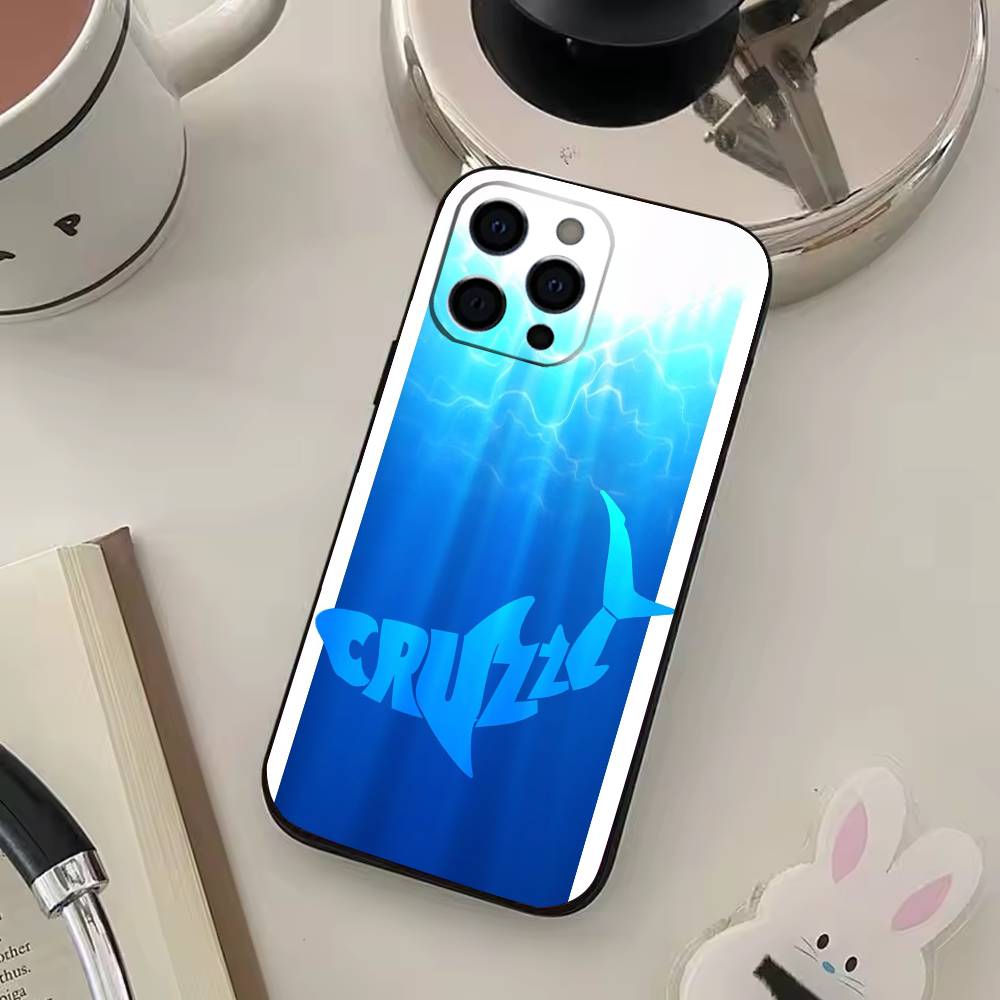 Singer Cruz Cafune Phone Case For iPhone 17,16,15,14,13,12,11 Plus,Pro Max,XS,Soft Silicone Black Cover