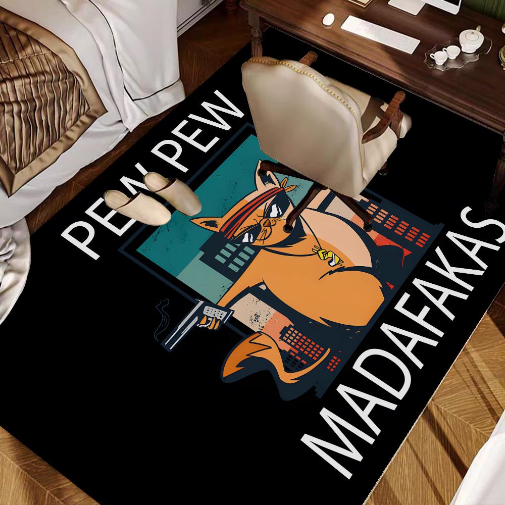 MADAFAKAS Tapijtpatroon Entree Deurmat Wasbaar Antislip Woonkamer Bank Stoelen Vloerkleed Keuken Welkomstdeurmat