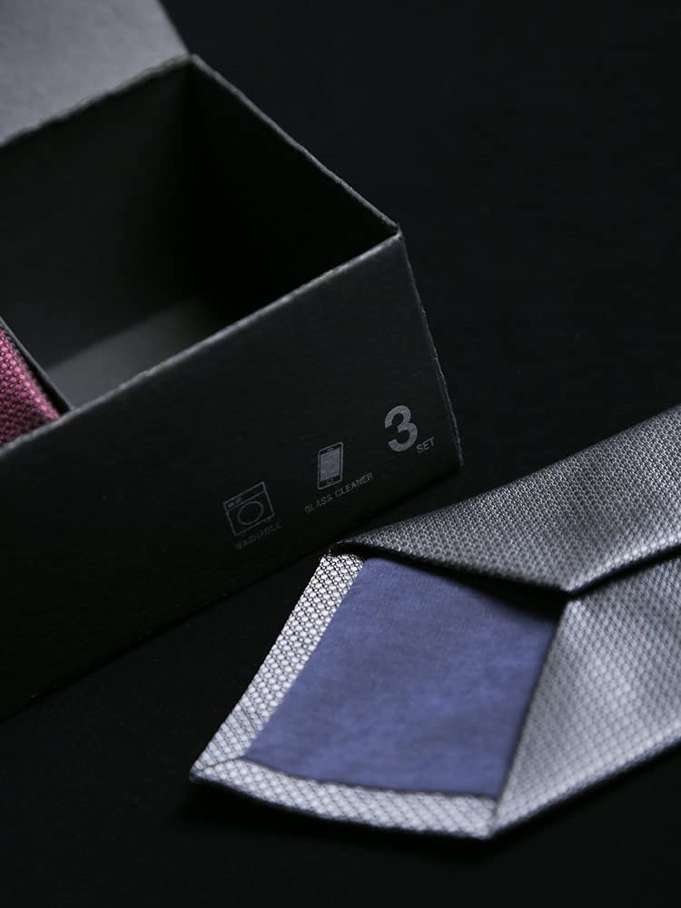 [PIMLICO] Sakazen Large Size Men's [WEB Exclusive] Boxed Washable Long Size Tie 3-Piece Set Father's Day B  -