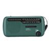 Tragbares Solarradio NOAA Wetter Kurbel AM FM Kurzwellen Notfallradio mit LED-Taschenlampe