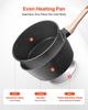 2.5 QT Saucepan, Nonstick Saucepan with Tempered Glass Lid, Multipurpose Cooking Sauce Pot with Detachable Handle, Sauce Pan Small Kitchen Cooking Pot