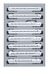 KATO N Gauge N700 Series Shinkansen Nozomi Additional Set Railway Model Train 8-Car 10-549