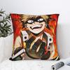 Anime K-Katsuki B-Bakugo Pillowcases Vintage Pillow Case For Living Room Chair Soft Pillow Cover