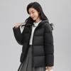 Doudoune pour femme automne et hiver nouvelle veste slim à capuche de style coréen tout-en-un