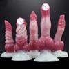 Silikon Penis Alien Dildo Konstgjord Monster Drake Dildo Sugkopp Vuxen Sexleksak Hund Dilldo Masturberare Sexig Analplugg Kuk