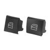 2pcs Window Switch Control Button Cover Caps 2518300290 Replacement for MERCEDES Benz ML Class W164 2005‑2011