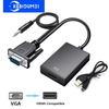 VGA To HDMI Converter Adapter with Audio Cable VGA Male To HDMI Female Cable 1080P VGA Adapter for PC Laptop To HDTV Projector