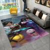 Overwatch Game Gamer DVA  Area Rug,Carpet Rug for Home Living Room Children's Bedroom Sofa Doormat Decor,kids Non-slip Floor Mat