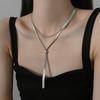 Long Rope Necklace, Cute And Versatile, Clavicle Chain, Exquisite And Elegant Accessory, Pendant Necklace.