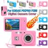 Für KODAK PIXPRO FZ55 Silikon-Schutzhülle Digitalkamera Leichte Hülle mit Lanyard Outdoor-Reisekamera Schutzhülle