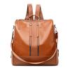 Women Versatile Backpack - Spacious Pu Leather School Bag With Adjustable Straps Multiple Pockets For College Work Shoulder Bag Quality