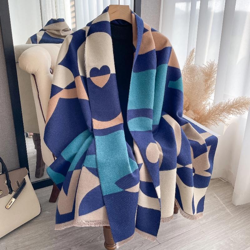 Cashmere Scarf For Women Thick Warm Winter Blanket  Female Luxury Quality Shawl Wrap Bufanda  Poncho Echarpe Pashmina