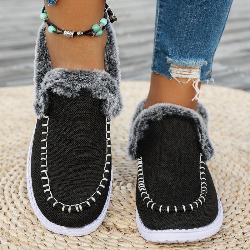 Premium Indoor Outdoor Sneeuwlaarzen, Ultra Warme Winter Huispantoffels, Knusse Antislip Thermische Slofjes voor Dames