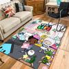 Toca Boca Life Teppich Fußmatte für Wohnzimmer oder Schlafzimmer Weicher und bequemer Teppich ein Geschenk für Geburtstag und Feiertag.