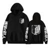 Hot Attack On Titan Anime Funny Hoodie Hip Hop Graphic Sweatshirts Streetwear Harajuku Tracksuit
