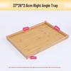 Japanese Style Bamboo Rectangular Tea Tray