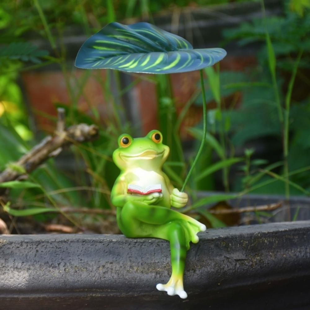Hanging Decorative Frog Decorative Ornaments  Garden Outdoor Yard Fish Tank Decor