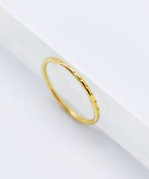 Bonbeau Amber Layered Ring Unique Layered Silver Ring (Type B)