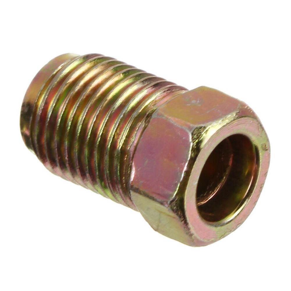 Brake Line Fittings Nuts End Union Male 10mm*1mm 20x Set For 3/16" Tube
