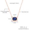 Jewelry Set Women'S Color Full Diamond Sugar Cube Bracelet Necklace Earrings Simple And Premium Jewelry