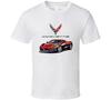 New C8 Vette Red Mid Engine America Muscle Car Gift T Shirt Mens Kids Womens Boys Girls Children