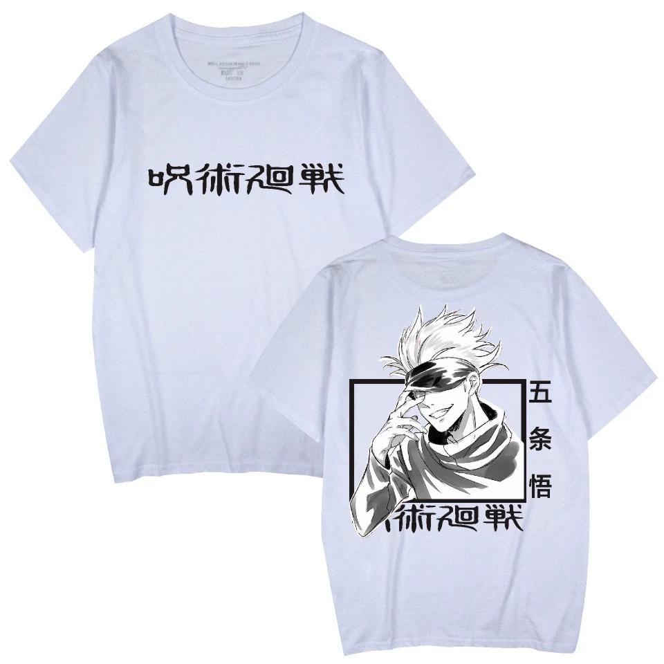 Men T-shirt Fashion Jujutsu Kaisen Anime Printed Women T-shirts Tee Shirt Summer Casual Short Sleeve Tops