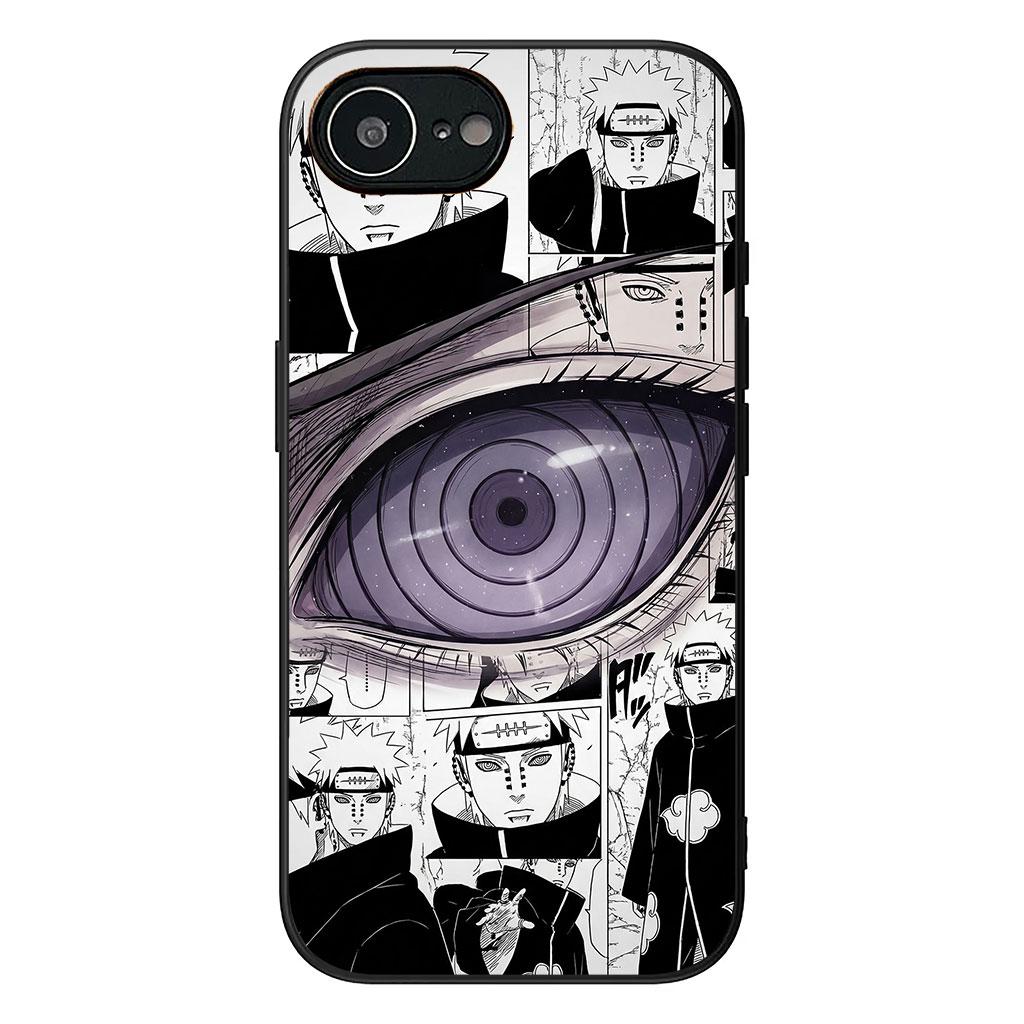 Pain Akatsuki Narutos Itachi Uchiha Casing Phone Cover for Apple iPhone 16 15 14 11 Pro Max 7 8 Plus SE2 SE3 SE 2022 2020 Case