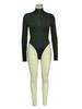 Women's Long-Sleeve Bodysuit Jumpsuit