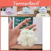 Cute 10cm Plush Keychain Monster Doll Ideal For Gifts And Decorative Accents