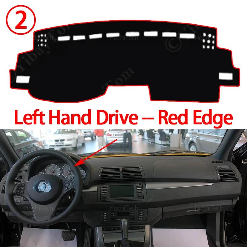 Για BMW X5 E53 1999 2000-2006 Κάλυμμα Ταμπλό Αυτοκινήτου Αποφυγή Φωτός Πατάκι Αντιηλιακό Αντι-UV Χαλιά Αντιολισθητική Θήκη Πατάκι 2001 2002 2003