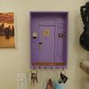Emisiune TV Prieteni Suport pentru breloc de perete Rama usii Decor pentru casa Personalizat DIY Suport chei retro Cutii Decorare de perete Vintage