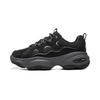 Li Ning Cushioning Slip Resistant Abrasion Resistant Support Height Increasing Low Top Casual Shoes Women's Black AGCW006-5