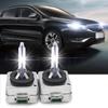 2Pcs D1S 35W 6000K Xenon HID Bulb White Metal Stent Base Car Headlight Lamps