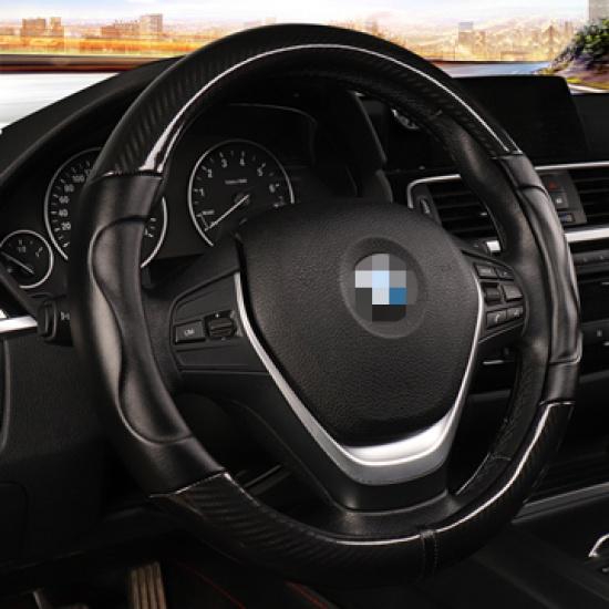 Für BMW X5 BMW E53 Kohlefaser-Sportwagen-Lenkradbezug, weiches Mikrofaser-Leder, 3D-Design, rutschfest, hoch