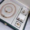 Freshwater Pearl Necklace Set for Women - Simple, Fashionable & Versatile Jewelry Gift