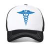 Caduceus Women Hat Medicine Symbol Jewelry Gifts For Nurse Doctor Medical Students Baseball Cap Summer Mesh Breathable Hats