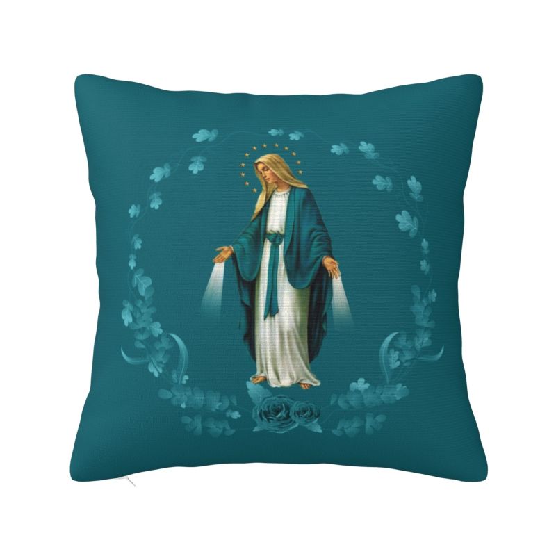 De Maagd Maria Moderne Sierkussenhoezen Decoratie Christelijk Mexico Mexicaans Stoelkussen