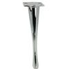 Pata de mueble estilo Cromo plateado pin 23 cm