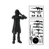 3D Printed Skeleton Activity Dummy 13 Multi Joint Toy Digital Machine Skeleton Toy Activity Doll Accessories Toy Children's Gift