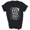 Ich liebe dich bis zum Mond und zurück Valentinstag Liebe dich Unisex Shirt Geschenk