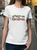 Christmas Cute Santa Claus Reindeer Style Winter Women Tshirt Printed Tops O-Neck Female Top Graphic Clothes Shirt T Tee Kawaii