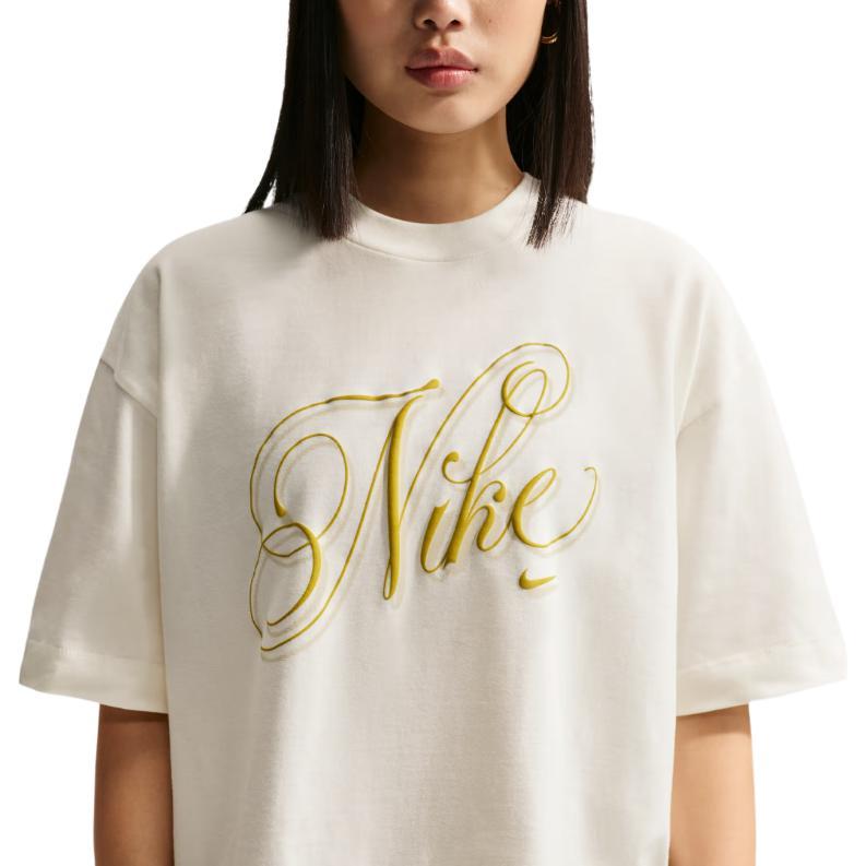 Nike Sportswear Pullover Fashion Round Neck Short Sleeve T-Shirt Women tops IH7608-133