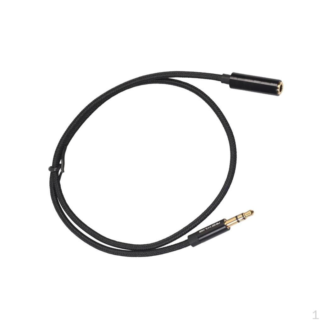 3.5mm Male To Female Headphone/ AUX Audio Cable Extension Stereo