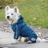 Waterproof Four-Legged Dog Raincoat for All Sizes - Ideal for Outdoor Rainy Days