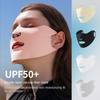 Sun UV Protection For Women Ice Silk Face Scarf Sunscreen Mask Anti-uv Face Cover Sunscreen Veil