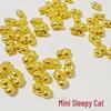 Handmade DIY Mini Alloy Ingots: Peanuts, Melon Seeds, Lucky Bags, Abacuses, Sand Gold Jewelry Accessories