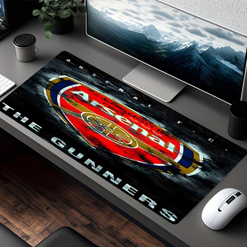 Voetbal F.C Print Muismat, voor Toetsenbord Pad Laptop PC Mat voor Kantoor Thuisgebruik, Bureau Decoratie, Perfect Verjaardagscadeau voor Gamers