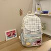 Schoolbag schoolbag girl sweet Japanese new high-value male college style fresh and sweet backpack light travel backpack